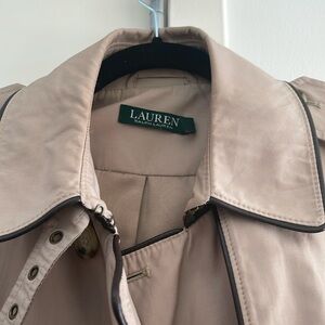 Ralph Lauren Heritage Trench with leather trim | Petite S